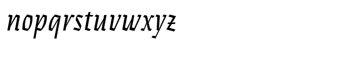 Eskapade Fraktur Italic Font LOWERCASE