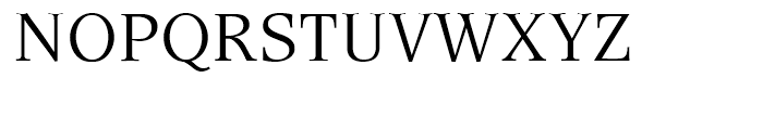 Esperanto Roman Font UPPERCASE