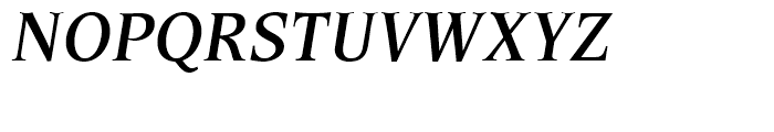 Esperanto Semi Bold Italic Font UPPERCASE