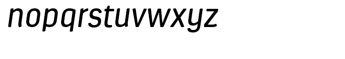 Estandar Rounded Italic Font LOWERCASE