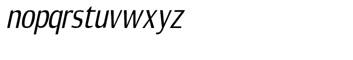 Estiliza Italic Font LOWERCASE