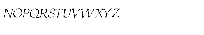 Estonia Nouveau Regular Font UPPERCASE