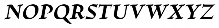 Escritura Bold Italic Font UPPERCASE