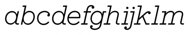 Esfera NF Italic Font LOWERCASE