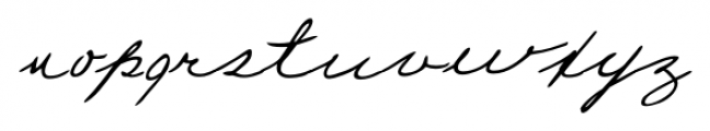 Estelle Handwriting Regular Font LOWERCASE