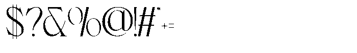 Esarolin Glamour Regular Font OTHER CHARS