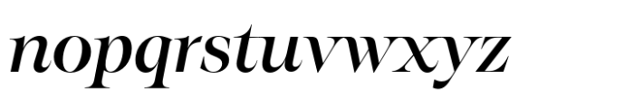 Eschaton Medium Italic Font LOWERCASE