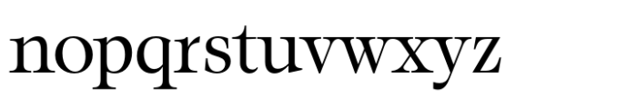 Eschaton Text Font LOWERCASE