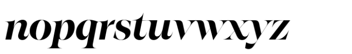 Eschaton Xtra SemiBold Italic Font LOWERCASE