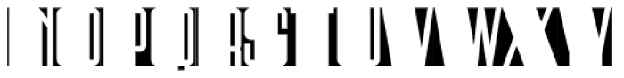 Escondido NF Font LOWERCASE