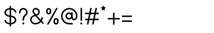 Escribo Regular Font OTHER CHARS