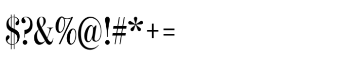 Escrow Banner Compressed Regular Font OTHER CHARS