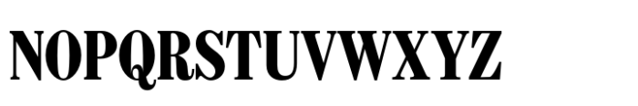 Escrow Display Compressed Black Font UPPERCASE
