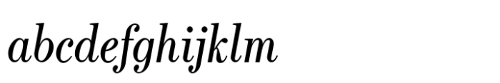 Escrow Display Condensed Italic FONT