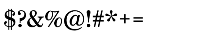 Escrow Text Regular Font OTHER CHARS