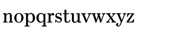 Escrow Text Regular Font LOWERCASE