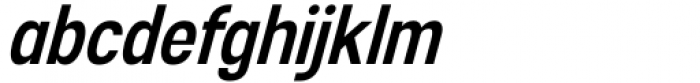 Esenka Semi Bold Italic Font LOWERCASE