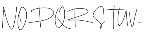 Esimply Signature Font UPPERCASE