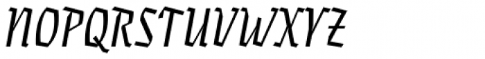 Eskapade Fraktur Italic Font UPPERCASE