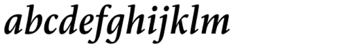 Eskapade Medium Italic Font LOWERCASE