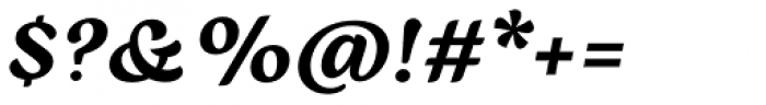 Eskorte Latin Bold Italic Font OTHER CHARS