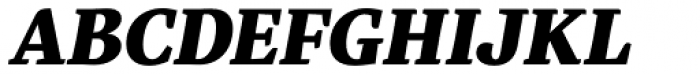 Eskorte Latin ExtraBold Italic Font UPPERCASE