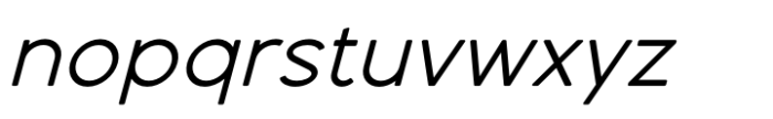 Espial Italic 5 Font LOWERCASE