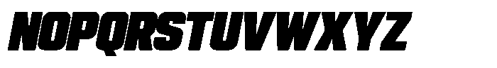 Esport Headline Black-Italic Font UPPERCASE