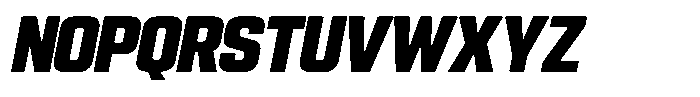 Esport Headline ExtraBold-Italic Font UPPERCASE