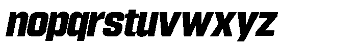 Esport Headline ExtraBold-Italic Font LOWERCASE