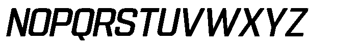 Esport Headline Medium-Italic Font UPPERCASE