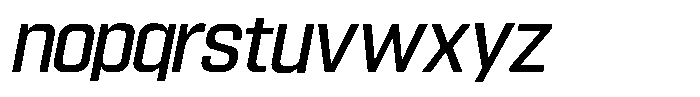 Esport Headline Medium-Italic Font LOWERCASE