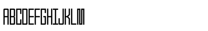 Esquema Regular Font UPPERCASE