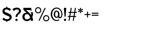 Esquie Modulated Sans Font OTHER CHARS