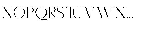 Esquie Type VF Font LOWERCASE