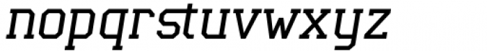 Esquina Italic Font LOWERCASE