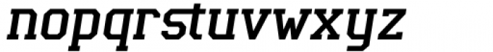 Esquina Medium Italic Font LOWERCASE