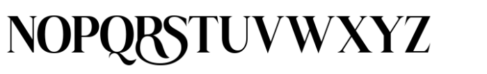 Essinna Font UPPERCASE