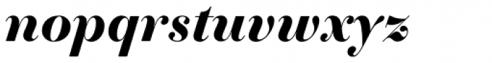 Essonnes Display Bold Italic Font LOWERCASE