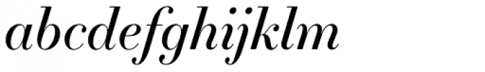 Essonnes Display Italic Font LOWERCASE