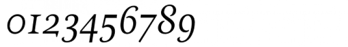 Esta Italic Font OTHER CHARS