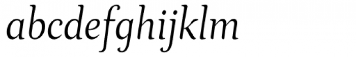 Esta Italic Font LOWERCASE