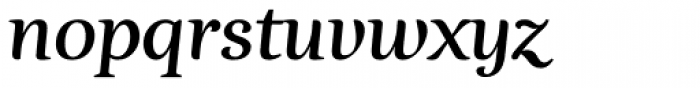 Esta Pro Bold Italic Font LOWERCASE