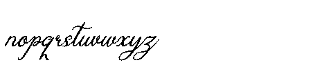 Estalion Linier Italic Font LOWERCASE