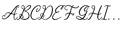 Estalion Linier Regular Font UPPERCASE