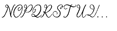 Estalion Linier Regular Font UPPERCASE