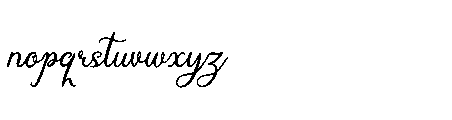 Estalion Linier Regular Font LOWERCASE
