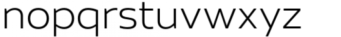 Este Ultra Light Font LOWERCASE