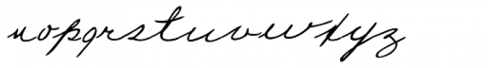 Estelle Handwriting Font LOWERCASE