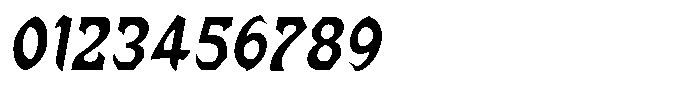 Esternal Italic Font OTHER CHARS